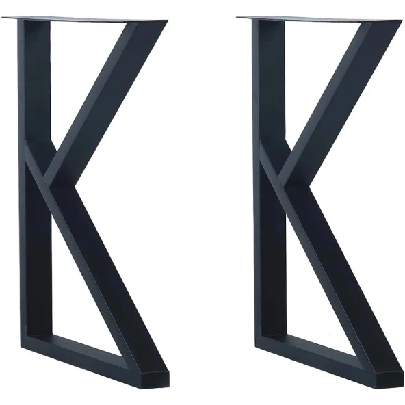 Metal Ayak Çalışma Masası Kütük Masa Ayağı Metal Mobilya Ayağı ürün görseli 1
