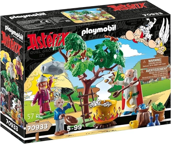 PLAYMOBIL Asterix 70933 Miraculix sihirli iksirli, 5 yaş ve üstü çocuklar için oyuncak ürün görseli 1