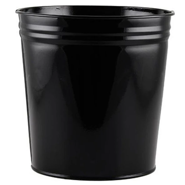 Mas Çöp Kovası Siyah 10 Litre Metal Çöp Kovası ürün görseli 1