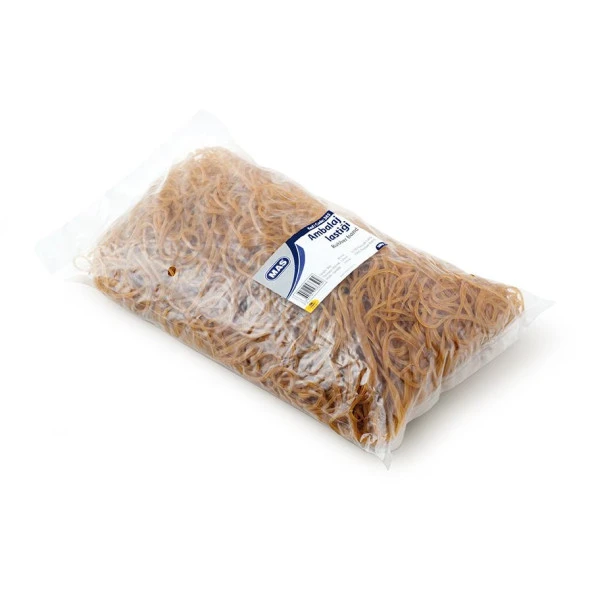 Mas Ambalaj Lastik Poşet Midi %100 Kauçuk 500 Gram Poşet Lastik ürün görseli 1