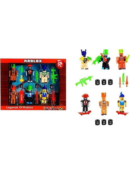 Figür robloks set 6 lı ürün görseli 1