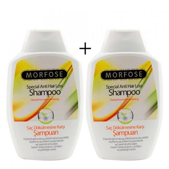 Morfose Saç Dökülmelerine Karşı Şampuan 2 x 300 ML ürün görseli 1