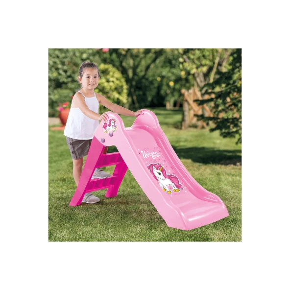 Dolu Unicorn İlk Kaydırağım Pembe - Resim 5