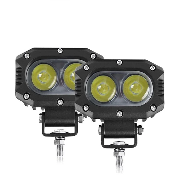 Space Offroad sis lambası 40w beyaz-amber çakarsız adet 12-30v / LASS298 ürün görseli 1