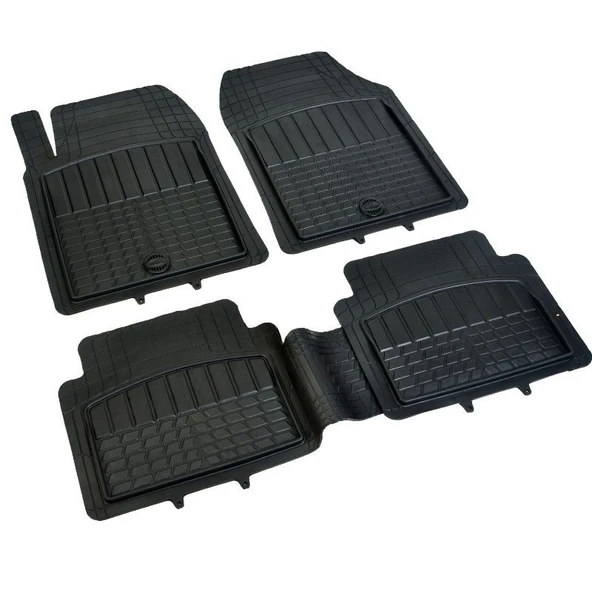 Space Pufi Kauçuk Paspas Universal Racing Havuzlu Siyah / TEPAY510-S ürün görseli 1