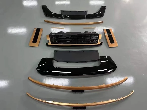 AUTOGP Lr range rover vogue uyumlu golden tampon ekleri seti 2023+ ürün görseli 1