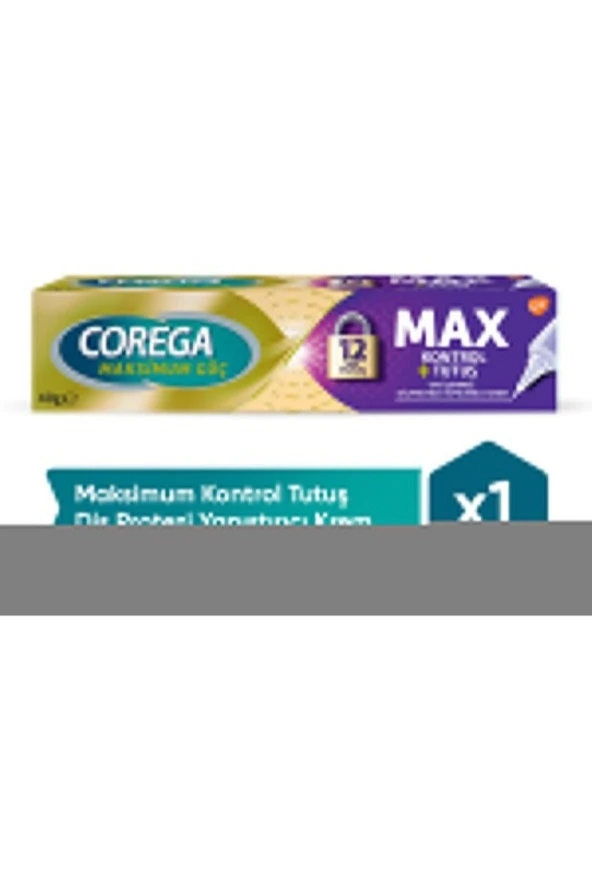 Corega Maksimum Kontrol Protez Yapıştırıcı 40 G ürün görseli 1