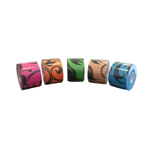 Maxi Desenli Kinesiotape Mavi Renk - Resim 3