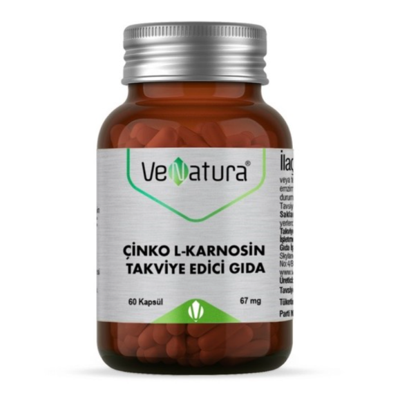Venatura Çinko L-Karnosin 60 Kapsül ürün görseli 1
