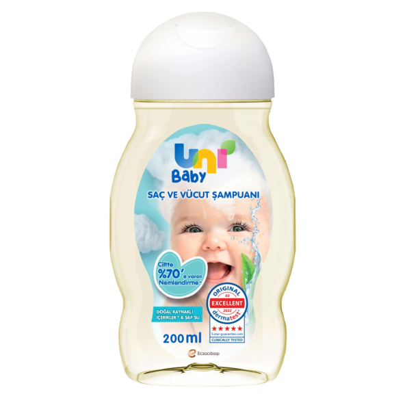 Uni Baby Şampuan 200 ml ürün görseli 1