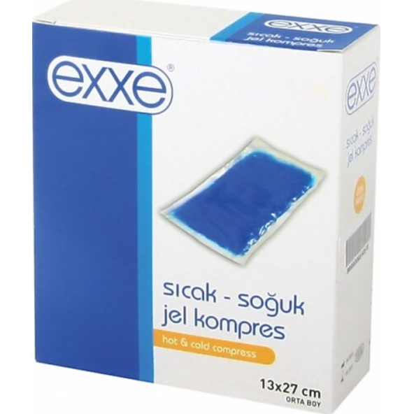 Exxe Sıcak Soğuk Jel Kompres Kılıfsız 13 x 27cm ürün görseli 1