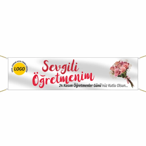 Öğretmenler Günü Pankart 5 ürün görseli 1
