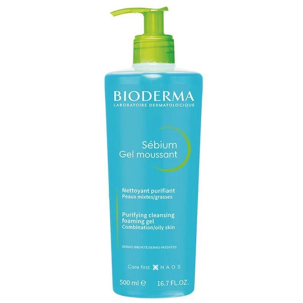 Bioderma Sebium Foaming Gel 500 ml ürün görseli 1