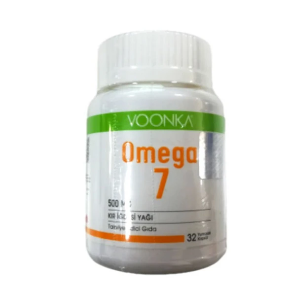 Voonka Omega 7 500mg 32 Kapsül (Kar İğdesi Yağı) ürün görseli 1