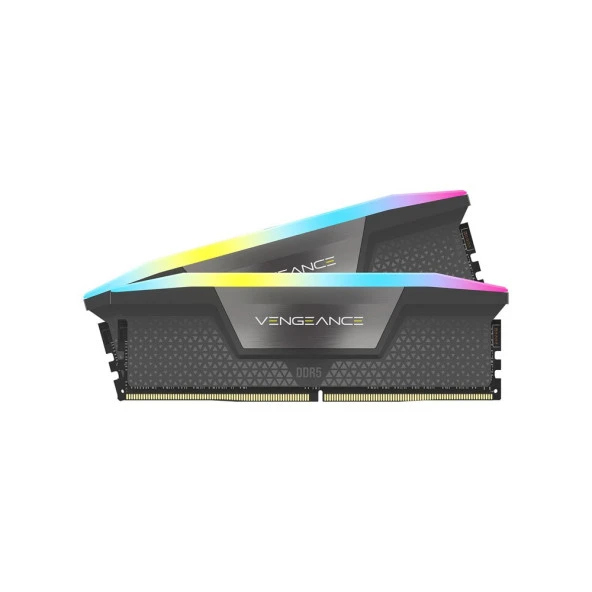 CORSAIR Vengeance RGB 32GB (2X16GB) 6000Mhz DDR5 CL36 AMD EXPO Dual Kit Ram-CMH32GX5M2E6000Z36 ürün görseli 1