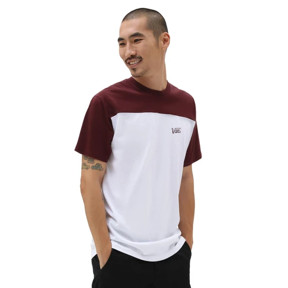 Vans Script Crew Block -B Erkek Tişört  VN0007G5KJN1 ürün görseli 1