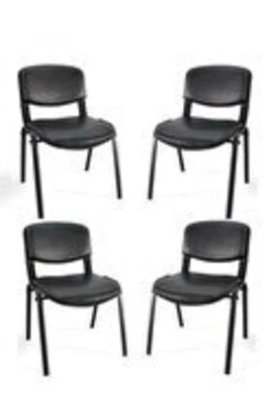 Emek 4 Adet Form Bekleme Misafir Ofis Toplantı Sandalyesi Koltuğu ürün görseli 1