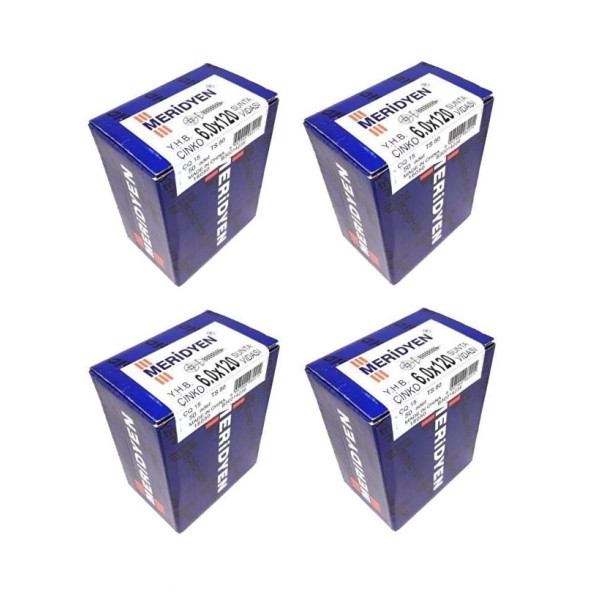 Meridyen Sunta vidası 6.0x120 200 Adet (4 Paket) ürün görseli 1