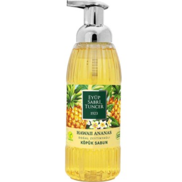 Eyüp Sabri Tuncer Doğal Zeytinyağlı Sıvı Sabun Hawaii Ananas 500 ml ürün görseli 1
