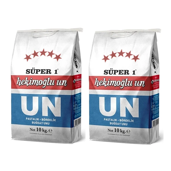 Hekimoğlu Un 10 kg x 2 Adet (20 kg) ürün görseli 1
