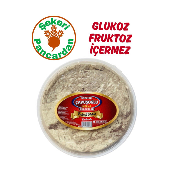 Bozkırlı Çavuşoğlu Çavuşoğlu Kakaolu Tahinli Helva 950g ürün görseli 1