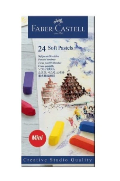 Faber Pastel Boya Toz Creative Studio Mini 24 Renk | 4005401282242 ürün görseli 1