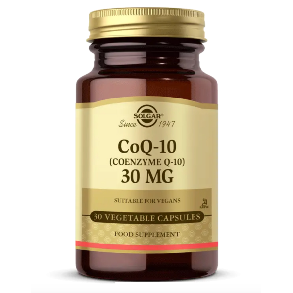 Solgar Coenzyme Q-10 30 mg 30 Vegetable Kapsül ürün görseli 1