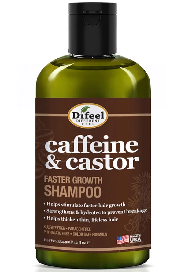 Difeel Caffeine & Castor Faster Growth Şampuan 354.9ML ürün görseli 1