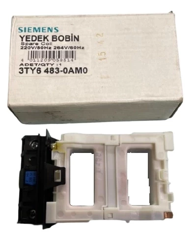Siemens 3ty6483-0am0 Yedek Bobin 3tb47 Tip Kontaktör İçin 220v ürün görseli 1