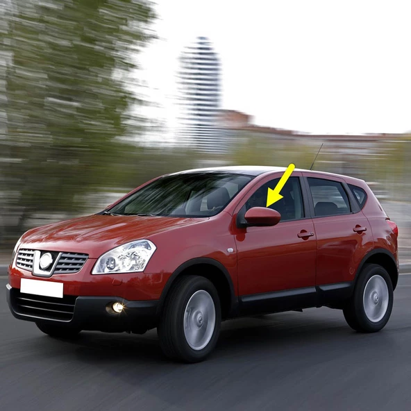 Nissan Qashqai J10 2007-2013 Sol Dış Dikiz Aynası Kapağı 96374JD08E ürün görseli 1