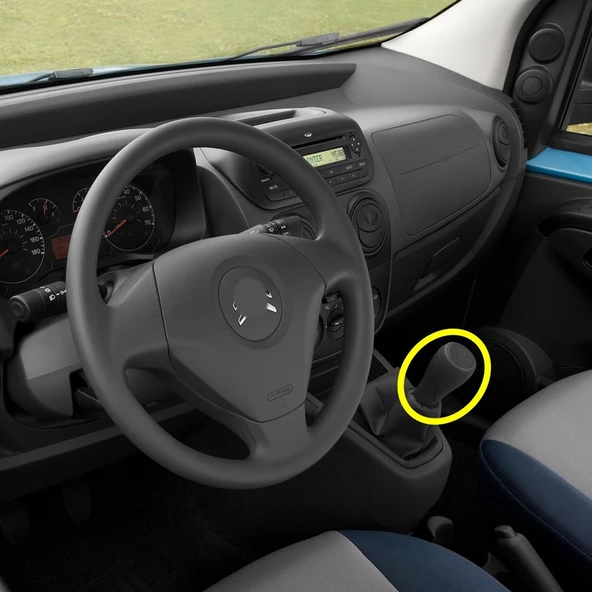 Citroen Nemo 2008-2017 Vites Topuzu Siyah 5 İleri Manuel ürün görseli 1