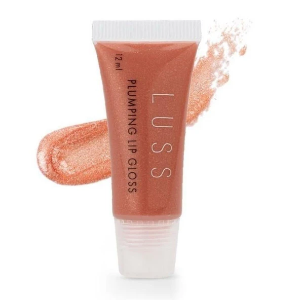 Luss Lip Gloss No:7 Plumping Effect Terracotta 12 ml Dudak Parlatıcı ürün görseli 1