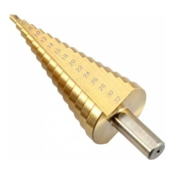 4-20 mm KADEMELİ AHŞAP-SAÇ-ALÜMİNYUM DELME PANCI ürün görseli 1