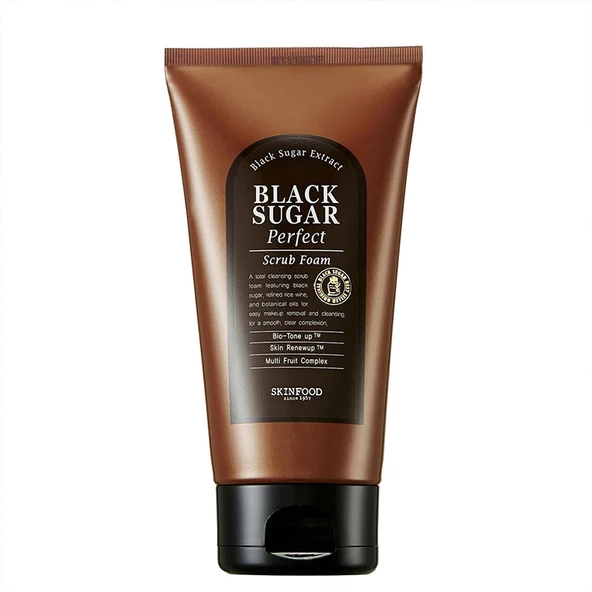 Skinfood Black Sugar Perfect Makyaj Ve Ölü Deri Giderici Yüz Temizleme Jeli ürün görseli 1