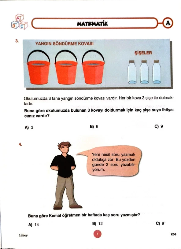 2.Sınıf Deneme Sınavı - 3 Kitapcık - Resim 2