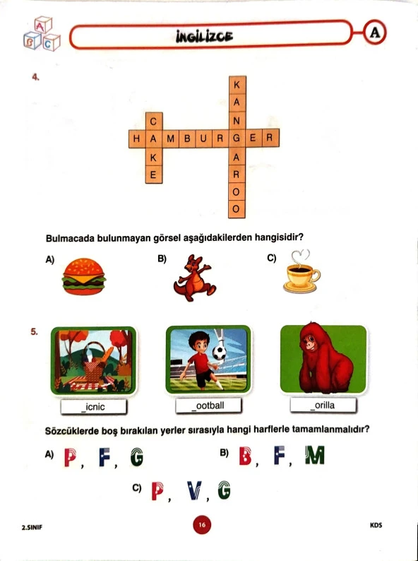 2.Sınıf Deneme Sınavı - 3 Kitapcık - Resim 4