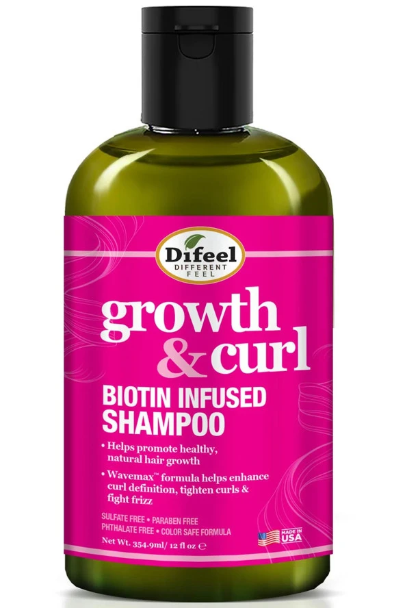 Difeel Biotin Growth & Curl Şampuan 354.9ML ürün görseli 1