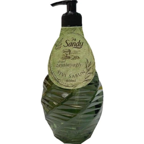 SANDY DOĞAL ZEYTİNYAĞLI SIVI SABUN 600 ML ürün görseli 1