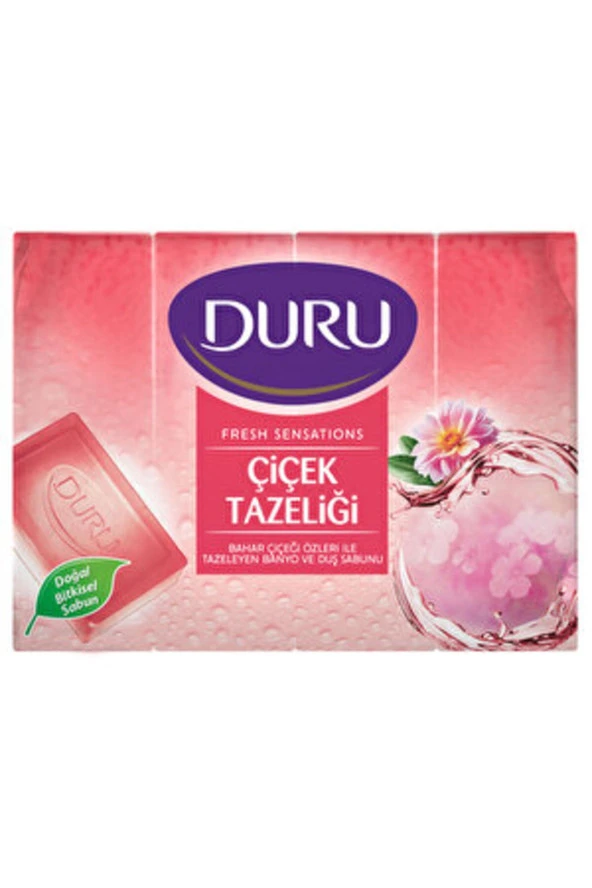 Duru (3 ADET ) Duru Fresh Sensations Çiçek Tazeliği Duş Sabunu 4x150 gr ürün görseli 1