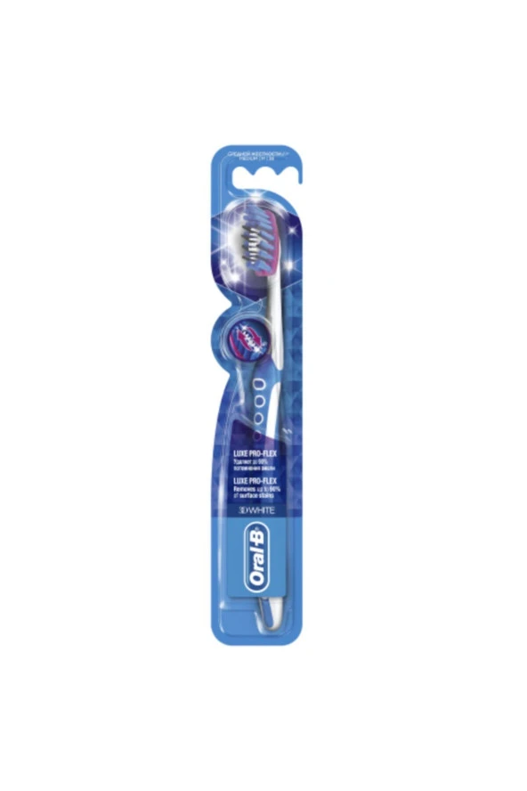 Oral-B Oral B 3d White Luxe Pro Flex Medium Diş Fırçası ürün görseli 1