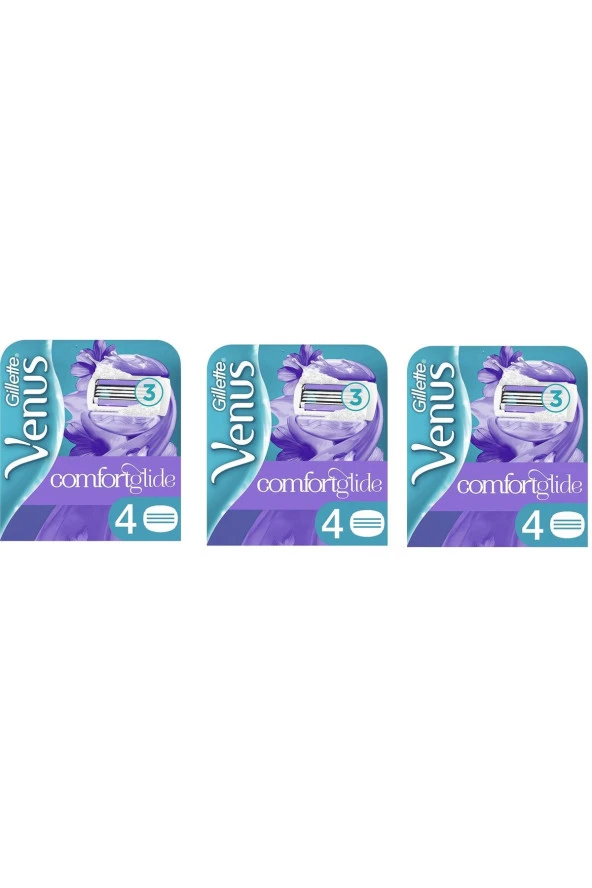 Gillette Venus Venus Kadın Venus Breeze Yedek Tıraş Bıçağı 4'lü X 3 Adet ürün görseli 1