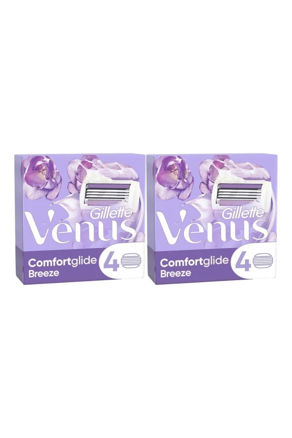 Gillette Venus Breeze Yedek Kadın Tıraş Bıçağı 8'li (4x2) ürün görseli 1