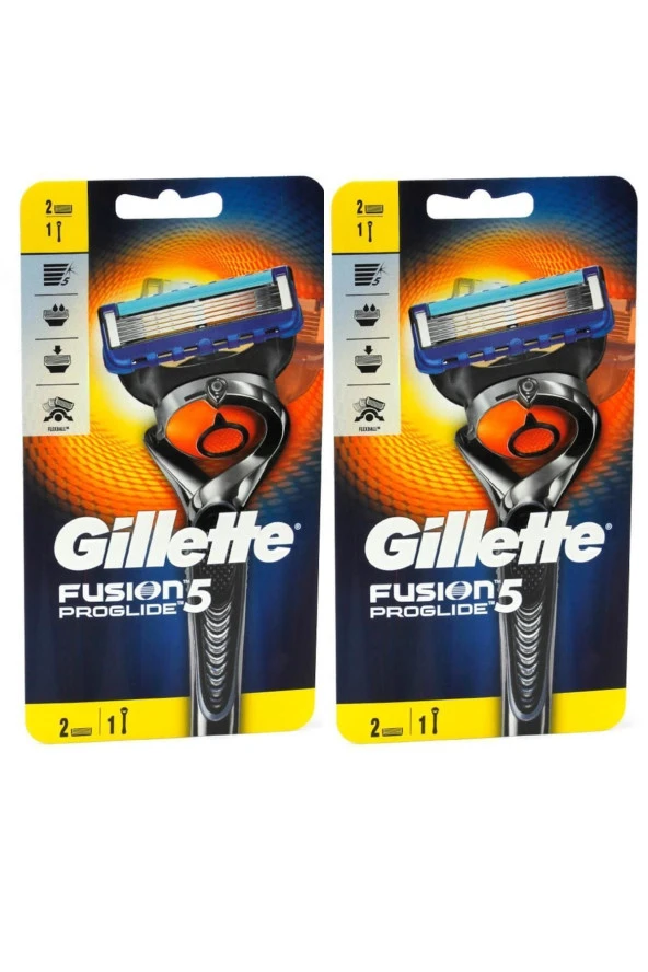 Gillette Fusion Proglide Flexball 2 Up Tıraş Makinesi X 2 Adet ürün görseli 1