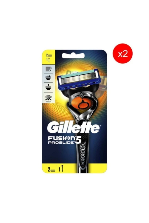 Gillette Fusion Proglide Flexball 2 Up  2'liTıraş Bıçağı ürün görseli 1