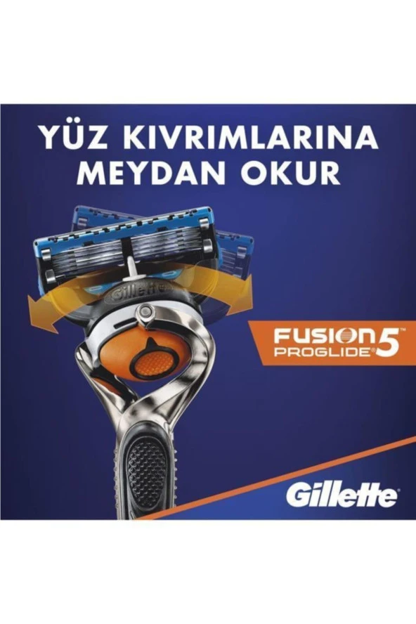 Gillette Fusion Proglide Flexball 2 Up  2'liTıraş Bıçağı - Resim 2