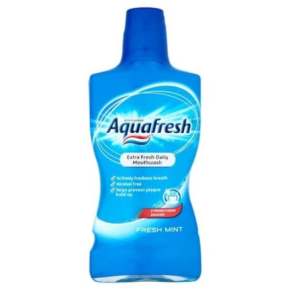 Aquafresh Extra Fresh Ekstra Ferahlatıcı Ağız Gargarası 500 ml ürün görseli 1