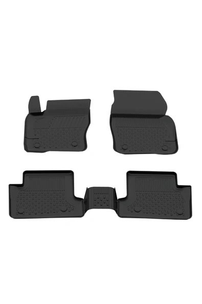 Ford Focus 3 - 3,5  2010-2018 Uyumlu Sahler Araca Özel 4.5D Havuzlu Oto Paspas - Focus ürün görseli 1