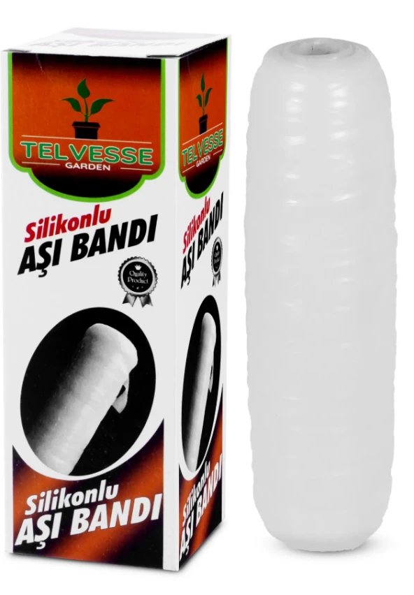 40 metre Şeffaf Silikon Ağaç Aşı Bandı (250 gr) ürün görseli 1