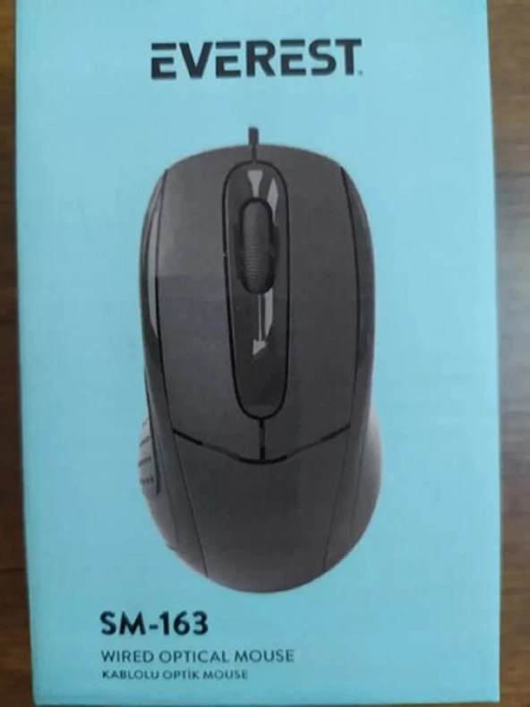 EVEREST SM-163 KABLOLU MOUSE - Resim 4