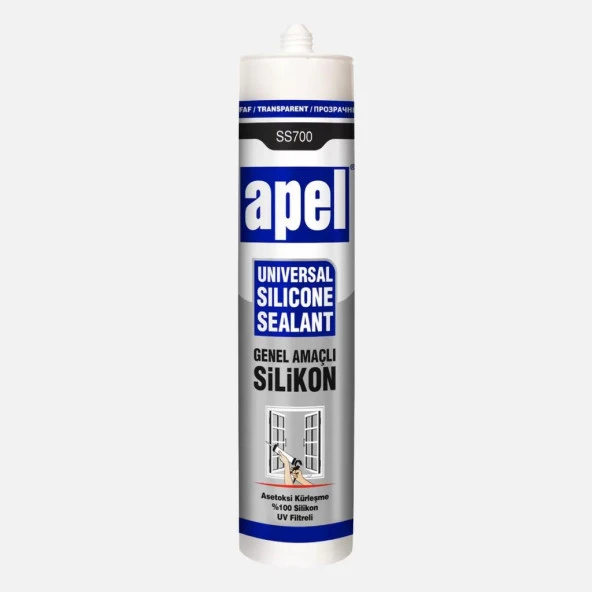 Genel Amaçlı Silikon Şeffaf 320 gram ürün görseli 1